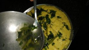 chili water in dhokla